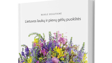 Nijolė Degutienė išleido knygą apie Lietuvos laukų ir pievų gėlių puokštes