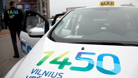 Vilniaus savivaldybės taksi &bdquo;Vilnius veža&ldquo; automobiliai