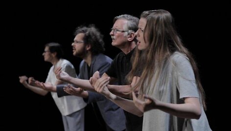 Spektaklis &bdquo;Vienas gestas&ldquo;