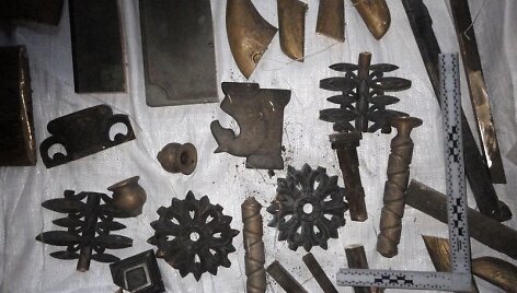 Įkalčiai metalo vagystės byloje