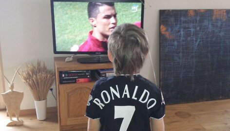 Konkursas &bdquo;A&scaron; &ndash; futbolo aistruolis&ldquo;. 7-erių metų Justas