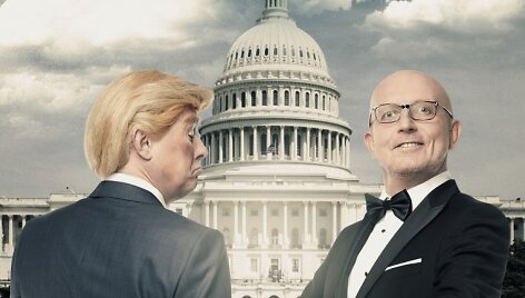 Donaldo Trumpo personažas ir Arūnas Valinskas