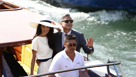 George'as Clooney ir Amal Alamuddin