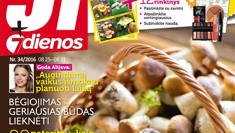 Žurnalo &bdquo;Ji+7 dienos&ldquo; vir&scaron;elis, Nr. 34, 2016 m.