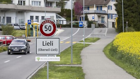 Obervilio-Lielio kaimas &Scaron;veicarijoje