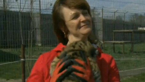 Zoologijos sodo savininkė Irma Vasiliauskienė