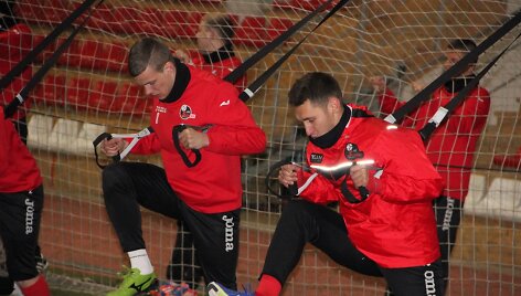 Marijampolės &bdquo;Sūduvos&ldquo; futbolininkai jau pradėjo pasirengimą A lygos kovoms