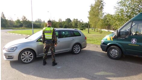 Sulaikytas vogtas automobilis