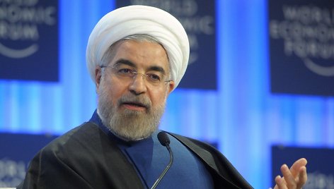 Irano prezidentas Hassanas Rouhani