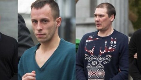 Saulius Repečka, Erikas Matusevičius, Vaidas Pinelis ir Irmantas Paulauskas