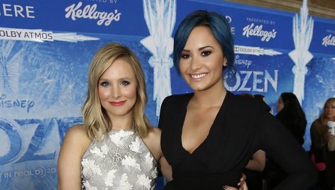 Kristen Bell ir Demi Lovato