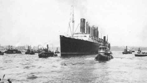 Britų laineris „Lusitania“