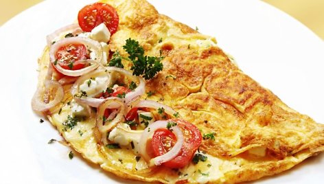 Perlenktas omletas