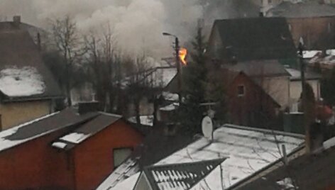 Gaisras Panevėžyje