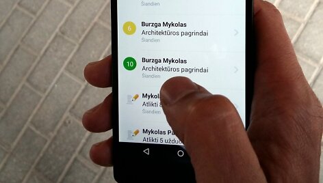 Mobilioji programėlė TAMO