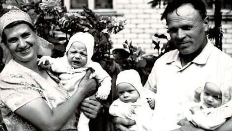 Salomėja ir Bronius Griniai savo vaikus pavadino kunigaik&scaron;čių vardais