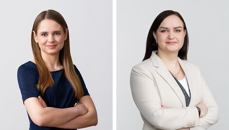 Dr. Gintarė Kručaitė ir doktorantė Greta Jarockytė