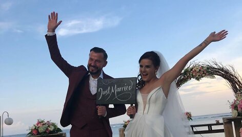 Sigitas Martinavičius ir Edita Rupeikaitė