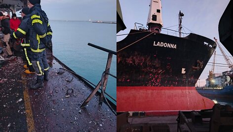 Rusija smogė dviem laivams Juodojoje jūroje