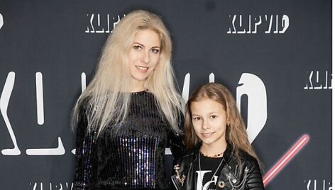 Fausta &Scaron;ukytė su mama