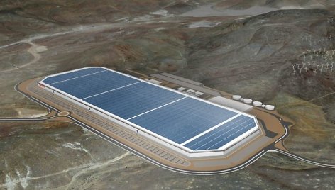 „Tesla“ atidaro „Gigafactory“