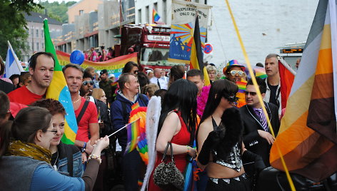 Šeštadienį Norvegijos sotinėje Osle vyko EuroPride 2014 eitynės, kuriose dalyvavo ir Lietuvos atstovai.