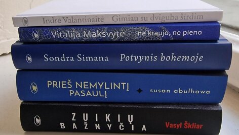 &bdquo;Lietuvos ra&scaron;ytojų sąjungos&ldquo; leidyklos naujienos Kauno knygų mugėje
