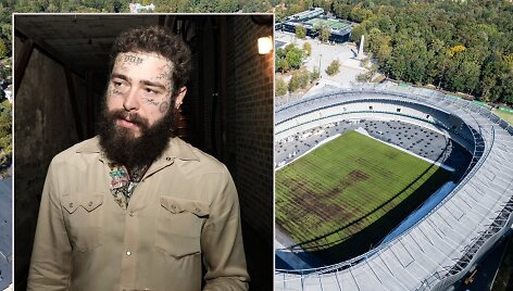 Post Malone, Kauno &bdquo;Dariaus ir Girėno&ldquo; stadionas