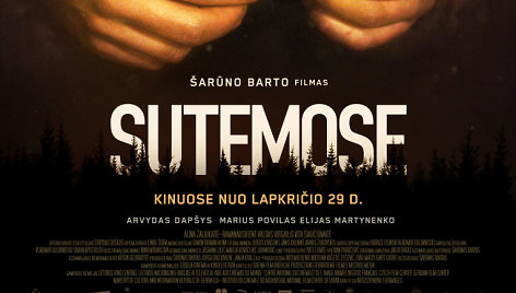 Šarūno Barto filmo „Sutemose“ plakatas