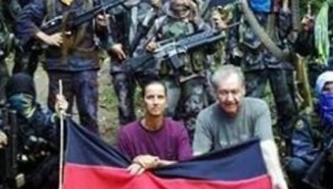 Įkaitais paimti vokiečiai Stefanas Okonekas ir Henrike Dielen