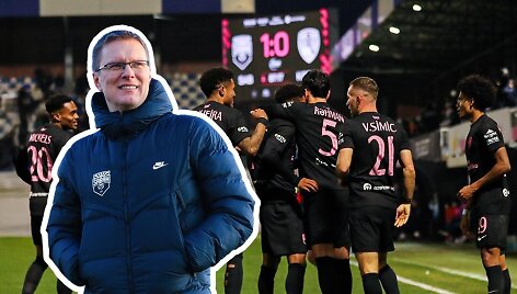 Valdas Dambrauskas ir Baku &bdquo;Sabah&ldquo; futbolininkai