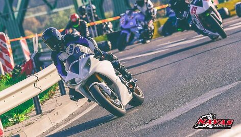 Motociklų lenktynės Kauno gatvėse