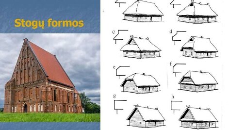 Lietuvi&scaron;kų stogų grožybės ir dengimo būdai