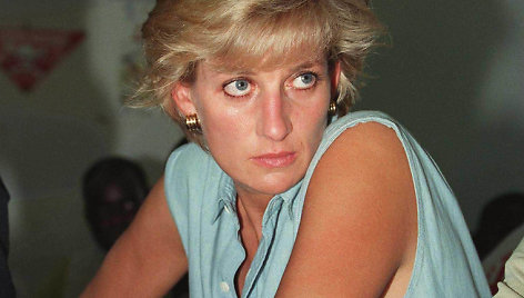 Princesė Diana Angoloje 1997 m. 