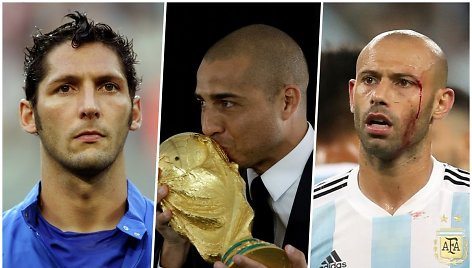 Marco Materazzi, Davidas Trezeguet ir Javieras Mascherano