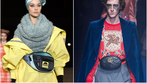 &bdquo;Marc Jacobs&ldquo; ir &bdquo;Gucci&ldquo; 2018 m. &scaron;iltojo sezono kolekcijų modeliai