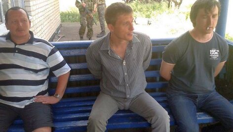 Kramatorske sulaikyti rusų žurnalistai