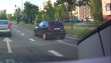 Užfiksuotas pažeidimas