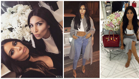 Kim Kardashian ir Kamilla Osman