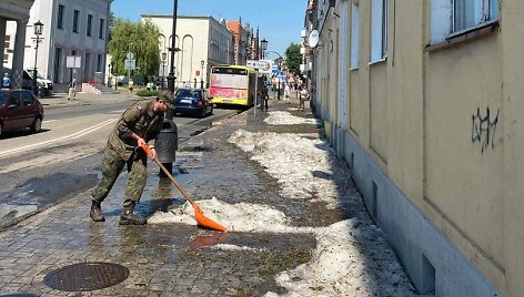 Gnieznas po nematytos audros