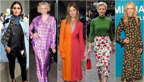 Olivia Palermo, Gwendoline Christie, Constance Jablonski, Gretchen Mol ir Nicole Kidman
