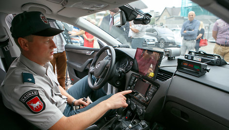 Naujas kelių policijos automobilis