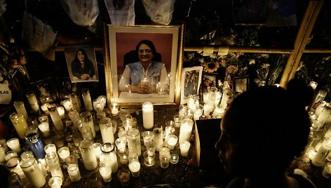Dominikos Respublikoje gedima žuvusiųjų / EDDY VITTINI / AFP