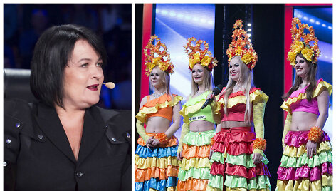 Dalia Ibelhauptaitė ir pilvo &scaron;okėjos
