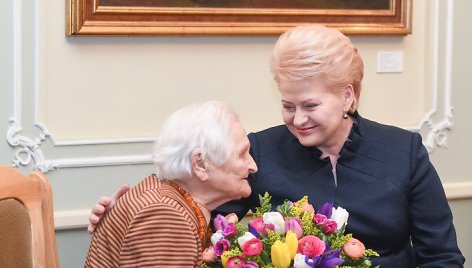 B.Verkelytė-Fedaravičienė ir D.Grybauskaitė