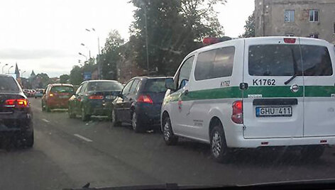 Avarija Karaliaus Mindaugo prospekte