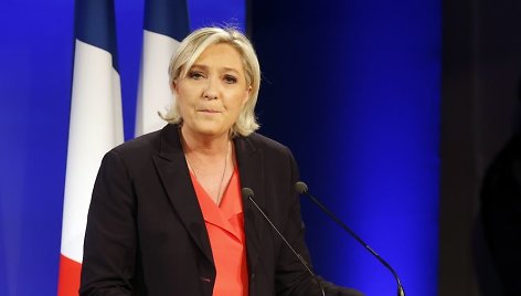 Marine Le Pen pripažino pralaimėjimą