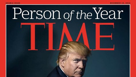 Žurnalas „Time“ metų žmogumi paskelbė Donaldą Trumpą