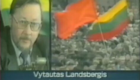 BBC Newsnight stopkadras - Vytautas Landsbergis