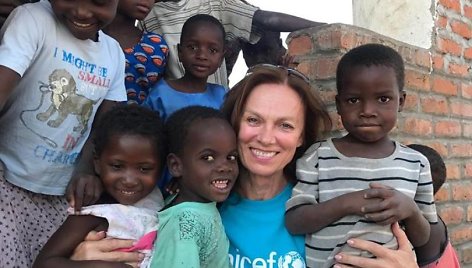 Virginija Kochanskytė UNICEF misijoje Malavyje